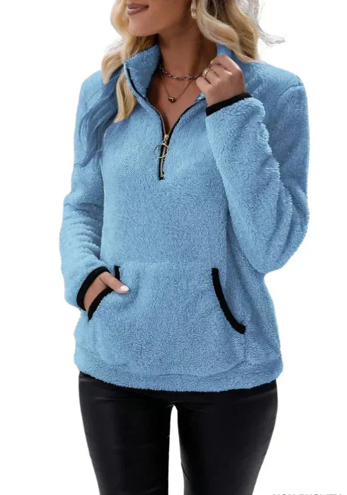 Ellen® Cozy Sherpa Pullover