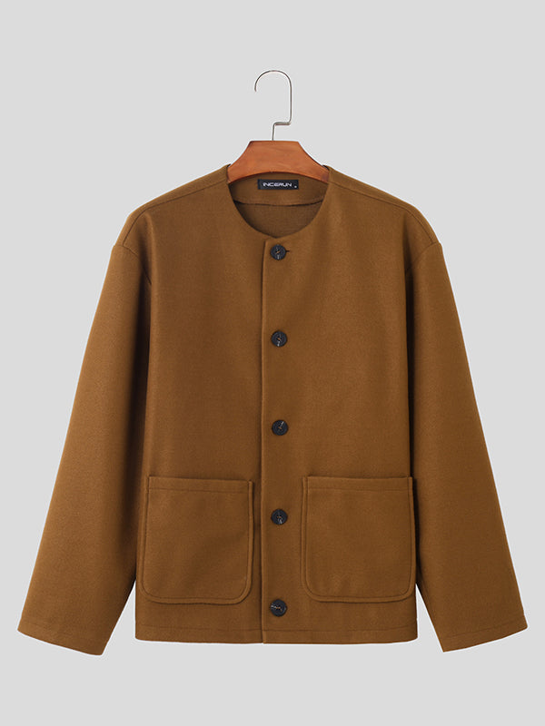 Liam | Stylish Button-Down Coat