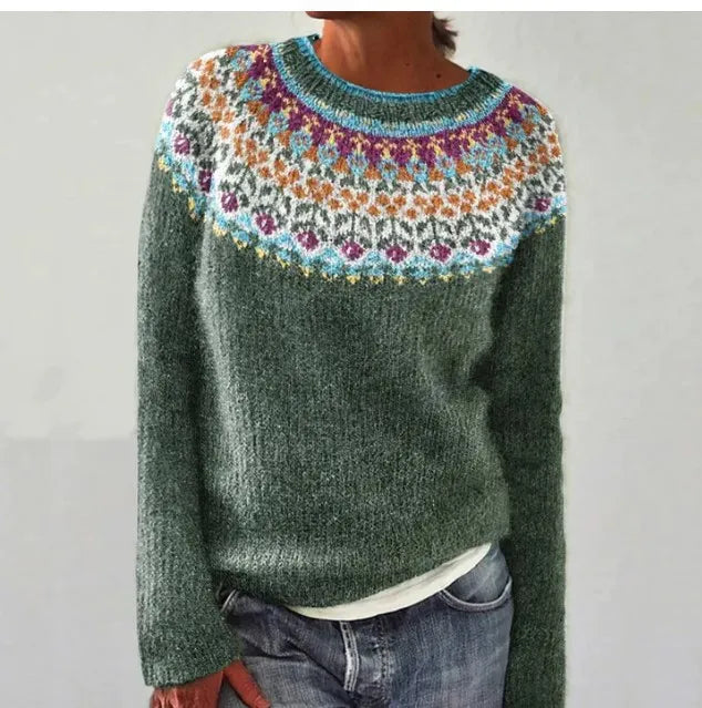 Jette Retro Efterårs Sweater