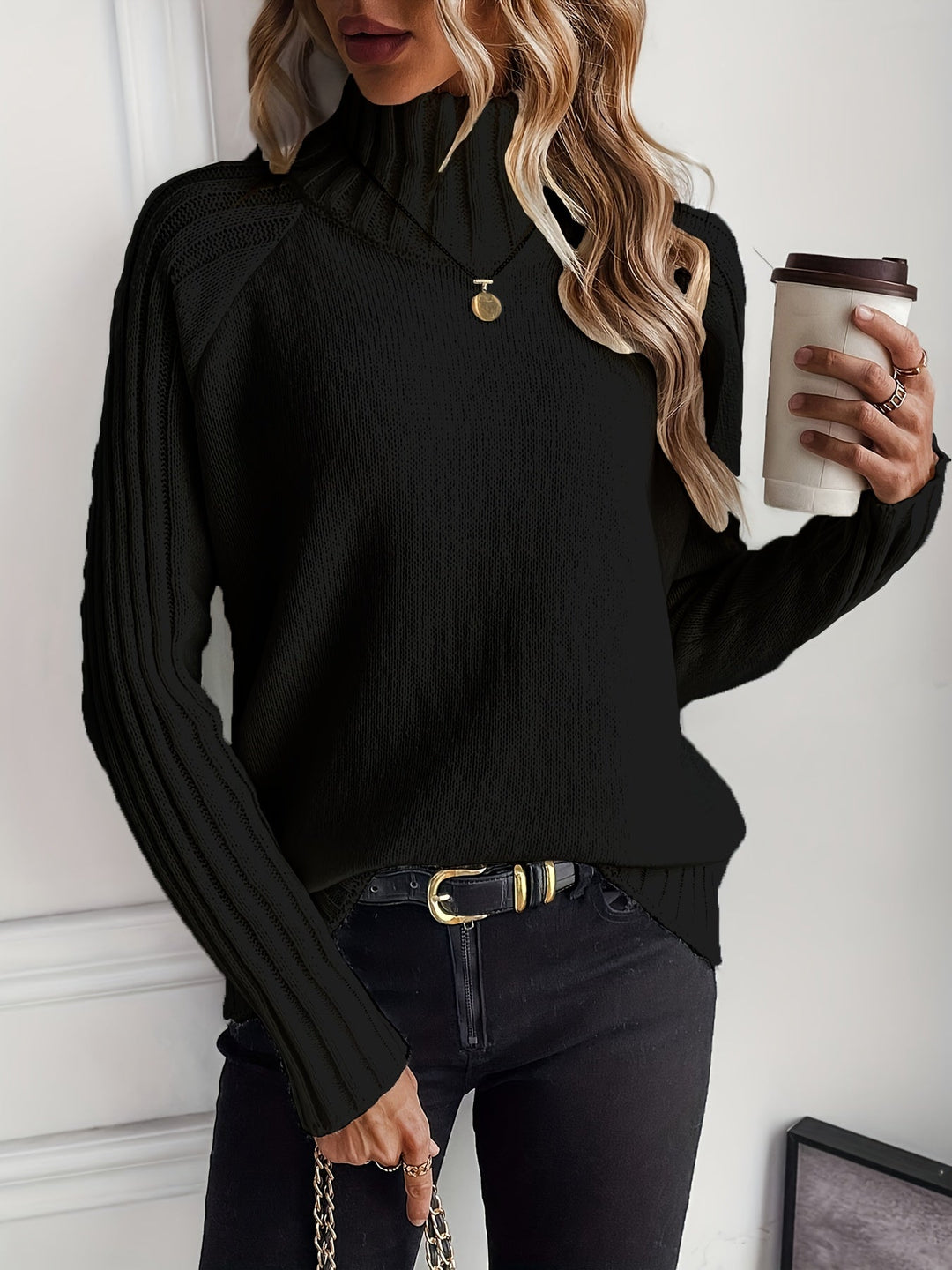 Berit® Elegant Strikket Sweater