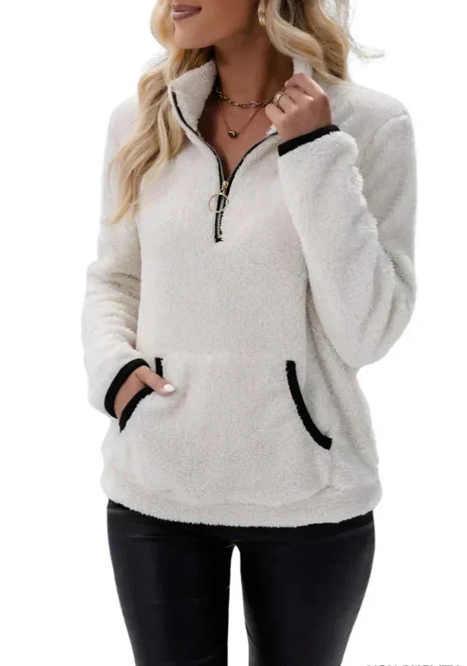 Ellen® Cozy Sherpa Pullover