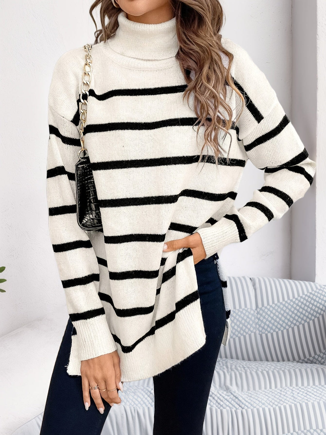 Jonna® Stribet Sweater