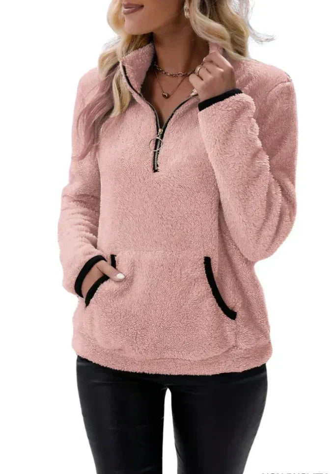 Ellen® Cozy Sherpa Pullover