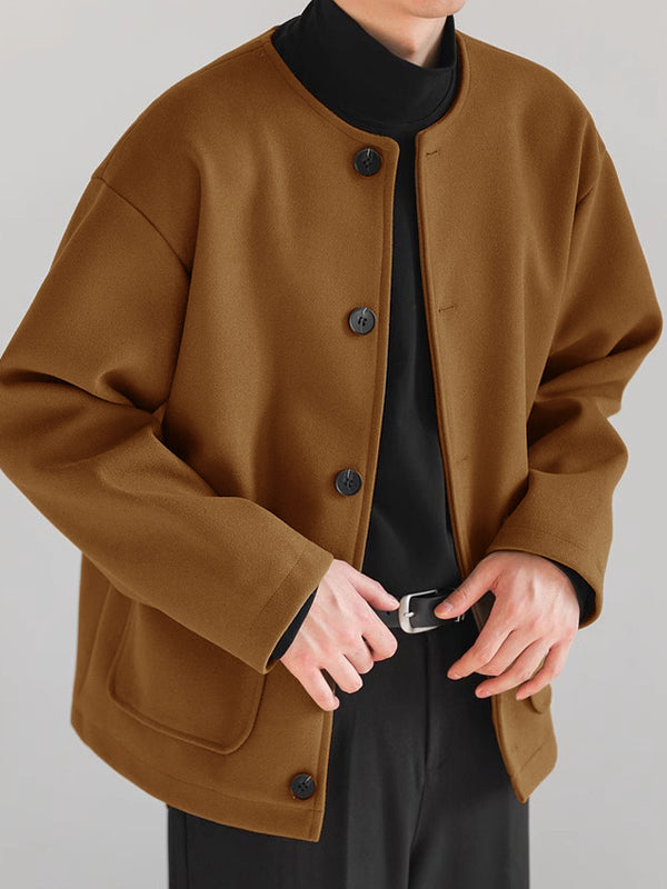 Liam | Stylish Button-Down Coat