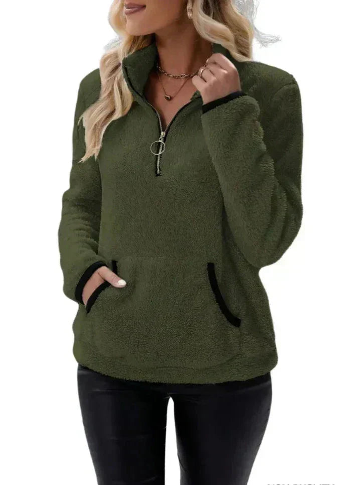 Ellen® Cozy Sherpa Pullover