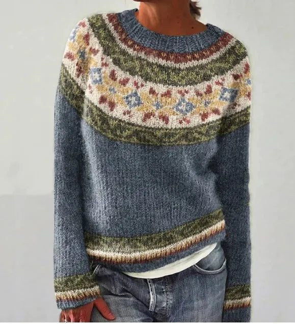 Jette Retro Efterårs Sweater