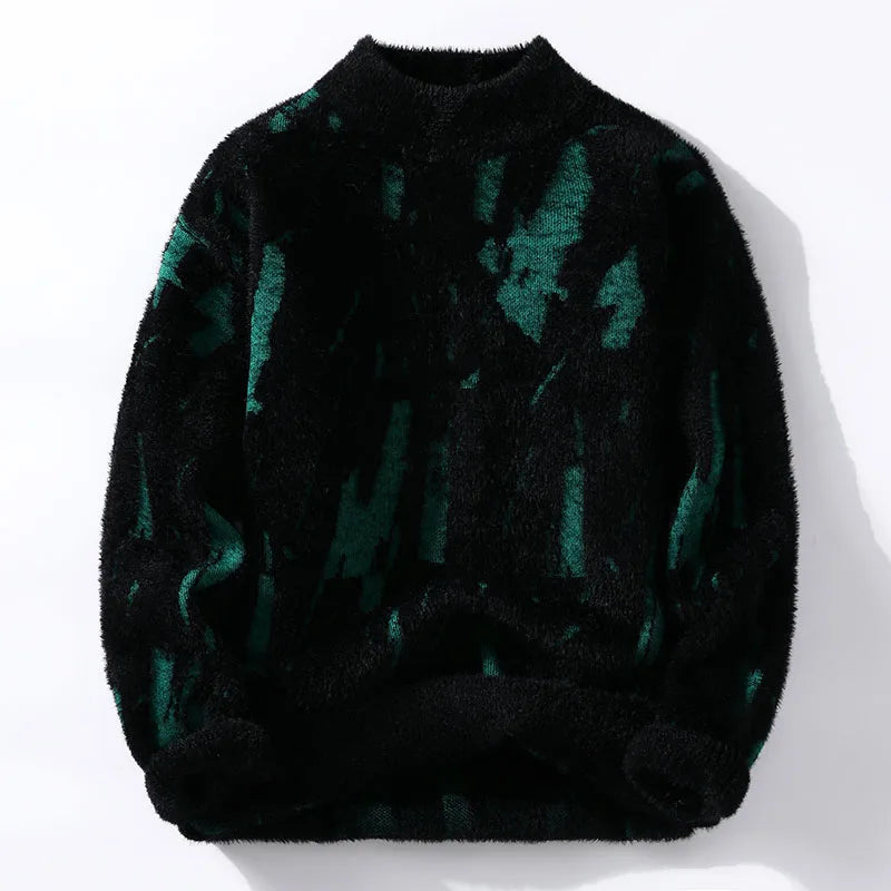 Levi | Stylish Abstract Print Sweater