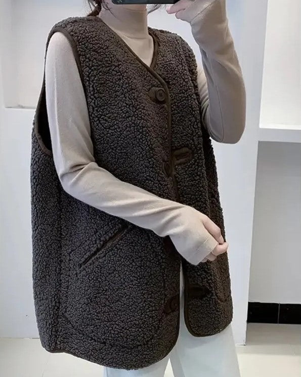 Anne Wollen Gilet | Stijlvol & Luxueus