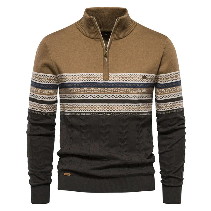 Henning ™ | Stylish Zip-Up Winter Sweater