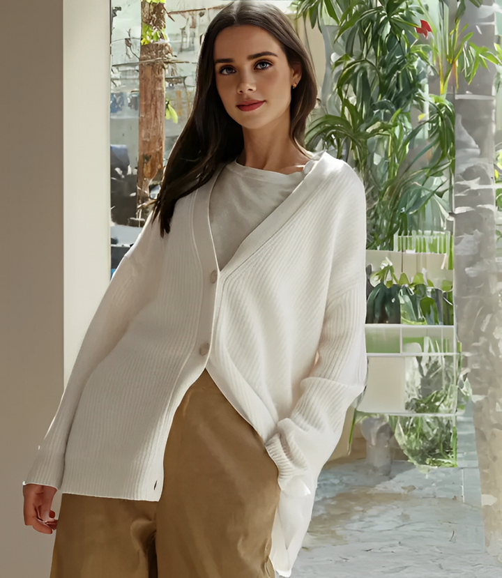 Elisabeth™ Stilfuld Knap Cardigan